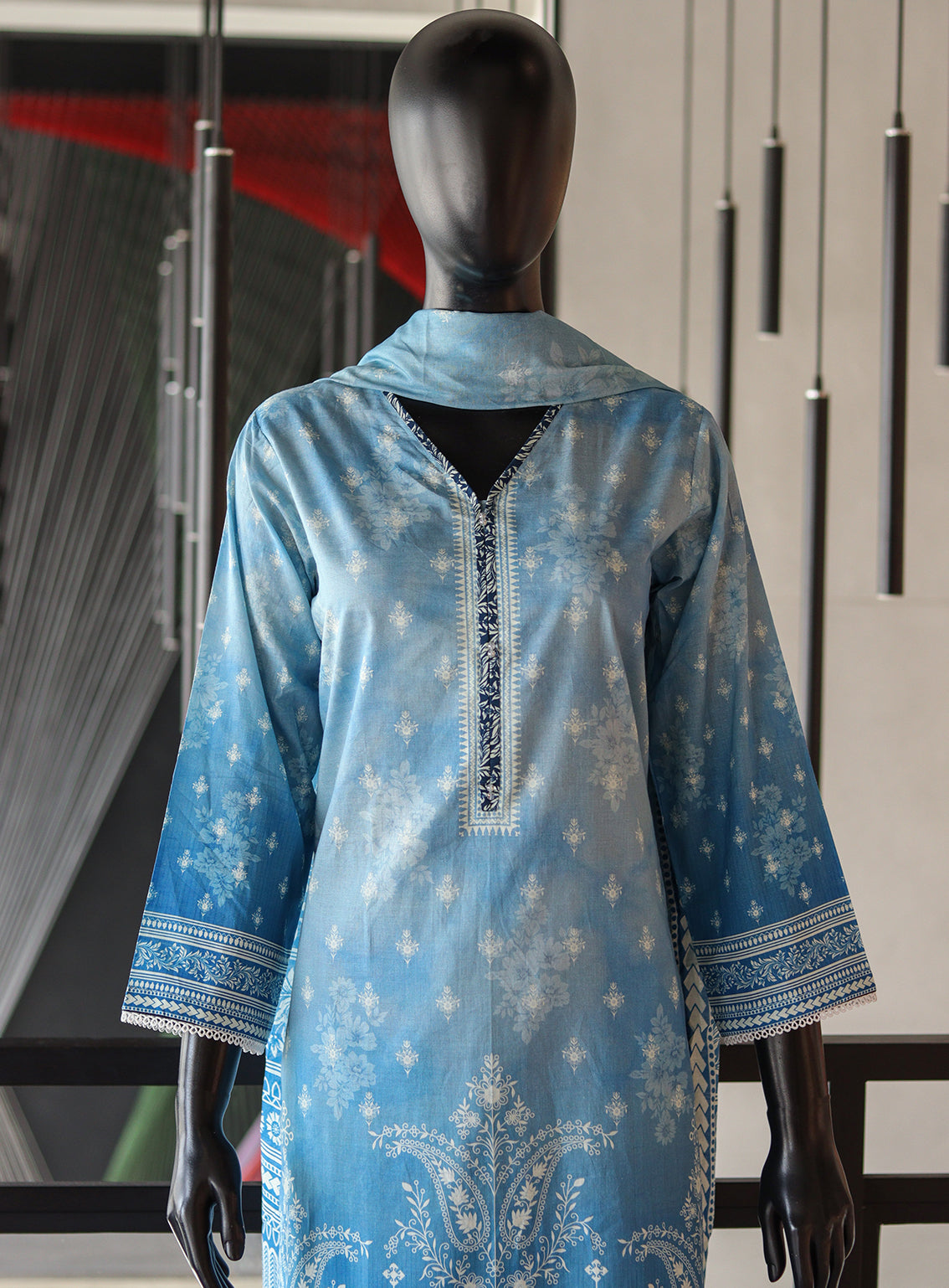 Royal Fashion Digital Printed Lawn 3 Piece Stitched Suit - RF24DPL BS-01-2 Royal Fashion Digital Printed Lawn 3 Piece Stitched Suit - RF24DPL BS-01-2