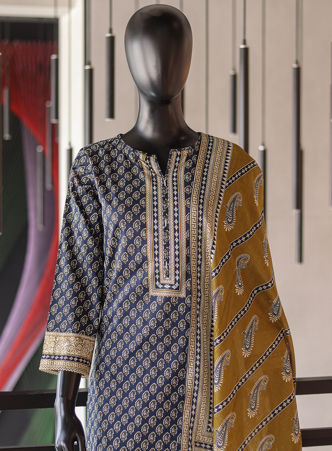 Royal Fashion Digital Printed Lawn 3 Piece Stitched Suit - RF24DPL BS-07-2 Royal Fashion Digital Printed Lawn 3 Piece Stitched Suit - RF24DPL BS-07-2