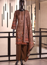 Royal Fashion Digital Printed Linen Suits Unstitched 3 Piece - RF24LP RASL05