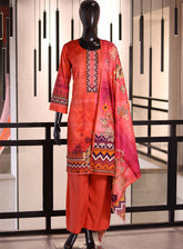 Royal Fashion Digital Printed Linen Suits Unstitched 3 Piece - RF24LP RASL06