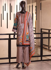 Royal Fashion Digital Printed Linen Suits Unstitched 3 Piece - RF24LP RASL09