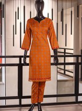 Royal Fashion Embroidered Cotton Suits Stitched 2 Piece - RF24CO VS04
