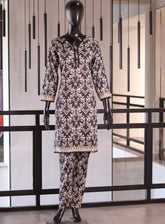 Royal Fashion Embroidered Cotton Suits Stitched 2 Piece - RF24CO VS07