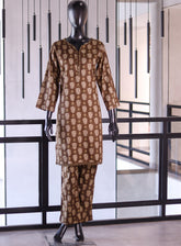 Royal Fashion Embroidered Cotton Suits Stitched 2 Piece - RF24CO VS10