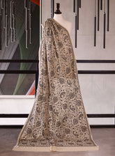 Royal Fashion Embroidered Woolen Shawls - RF25SH I623-J15-2