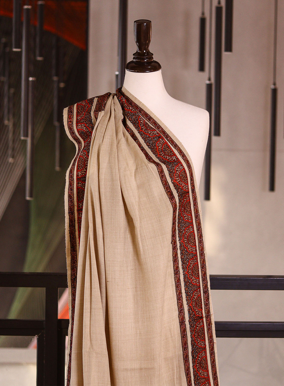 Royal Fashion Embroidered Woolen Shawls - RF25SH I624-B11-2 Royal Fashion Embroidered Woolen Shawls - RF25SH I624-B11-2