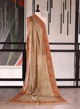 Royal Fashion Embroidered Woolen Shawls - RF25SH I625-4XB01-2