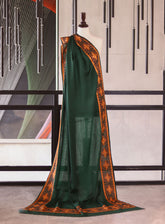 Royal Fashion Embroidered Woolen Shawls - RF25SH I625-4XB02-2