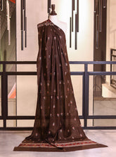 Royal Fashion Embroidered Woolen Shawls - RF25SH I625-P02 Brown