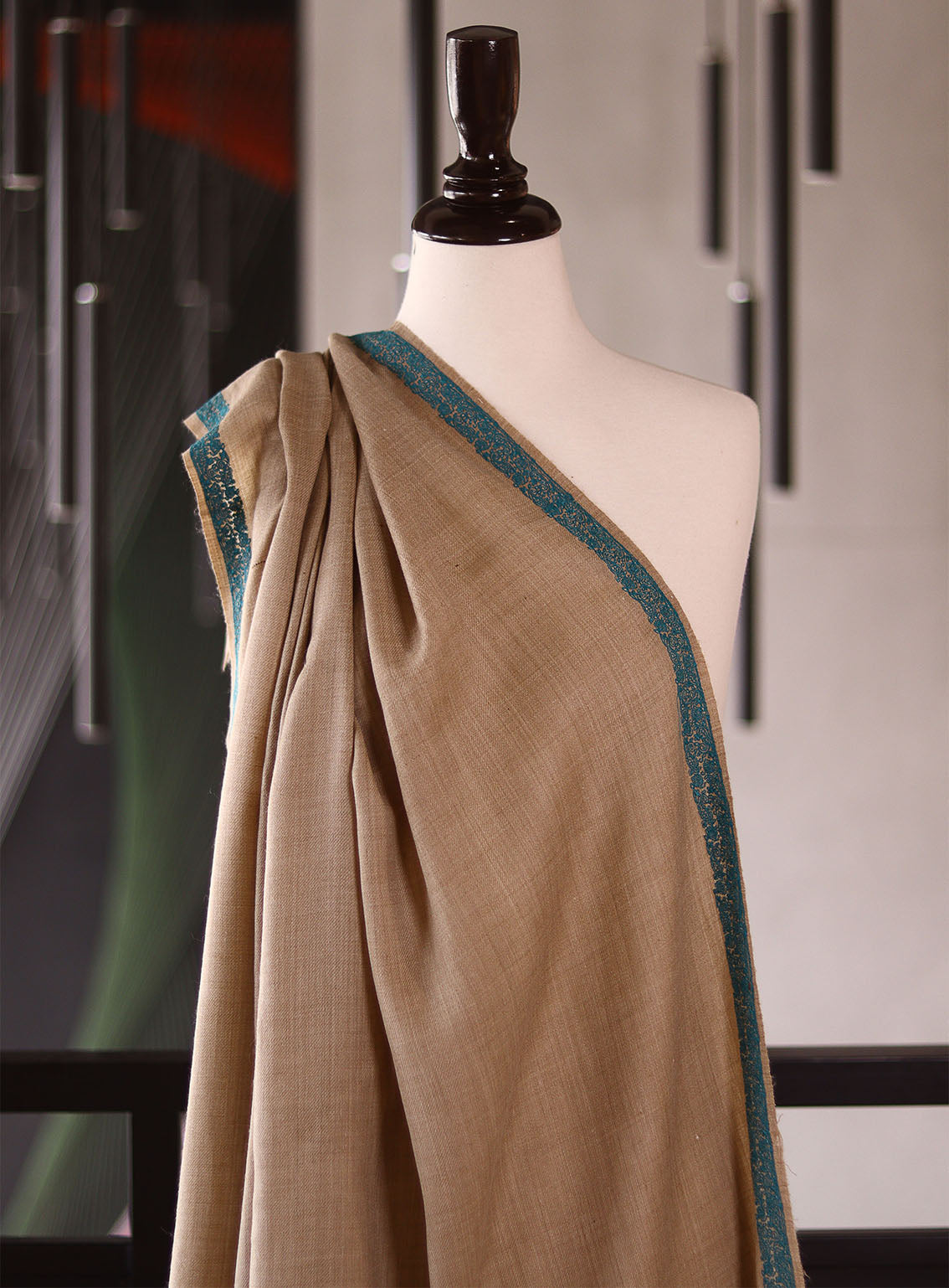 Royal Fashion Embroidered Woolen Shawls - RF25SH W623-BH01-1 Royal Fashion Embroidered Woolen Shawls - RF25SH W623-BH01-1