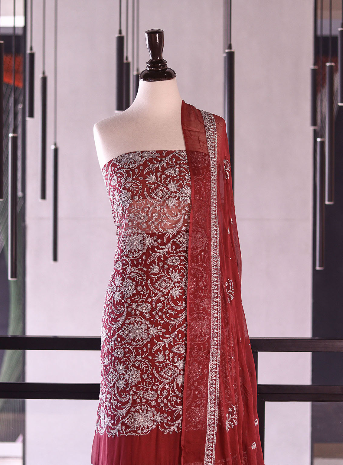 Royal Fashion Exclusive Embroidered Chiffon Suits Unstitched 3 Piece - RF26EE ET3303 SHOCKING PINK Royal Fashion Exclusive Embroidered Chiffon Suits Unstitched 3 Piece - RF26EE ET3303 SHOCKING PINK
