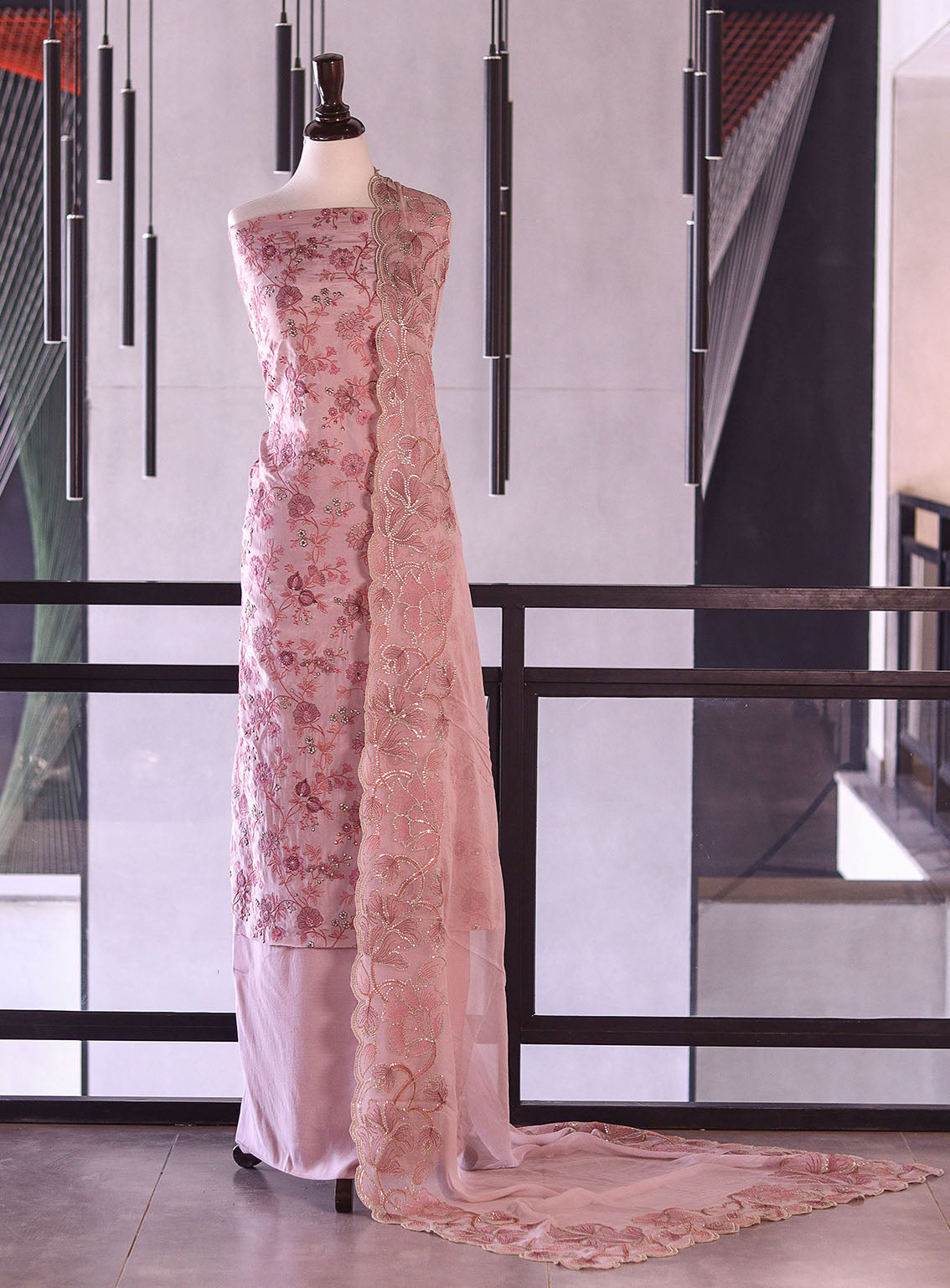 Royal Fashion Exclusive Embroidered Raw Silk Suits Unstitched 3 Piece - RF26EE ET3518 LILAC Royal Fashion Exclusive Embroidered Raw Silk Suits Unstitched 3 Piece - RF26EE ET3518 LILAC