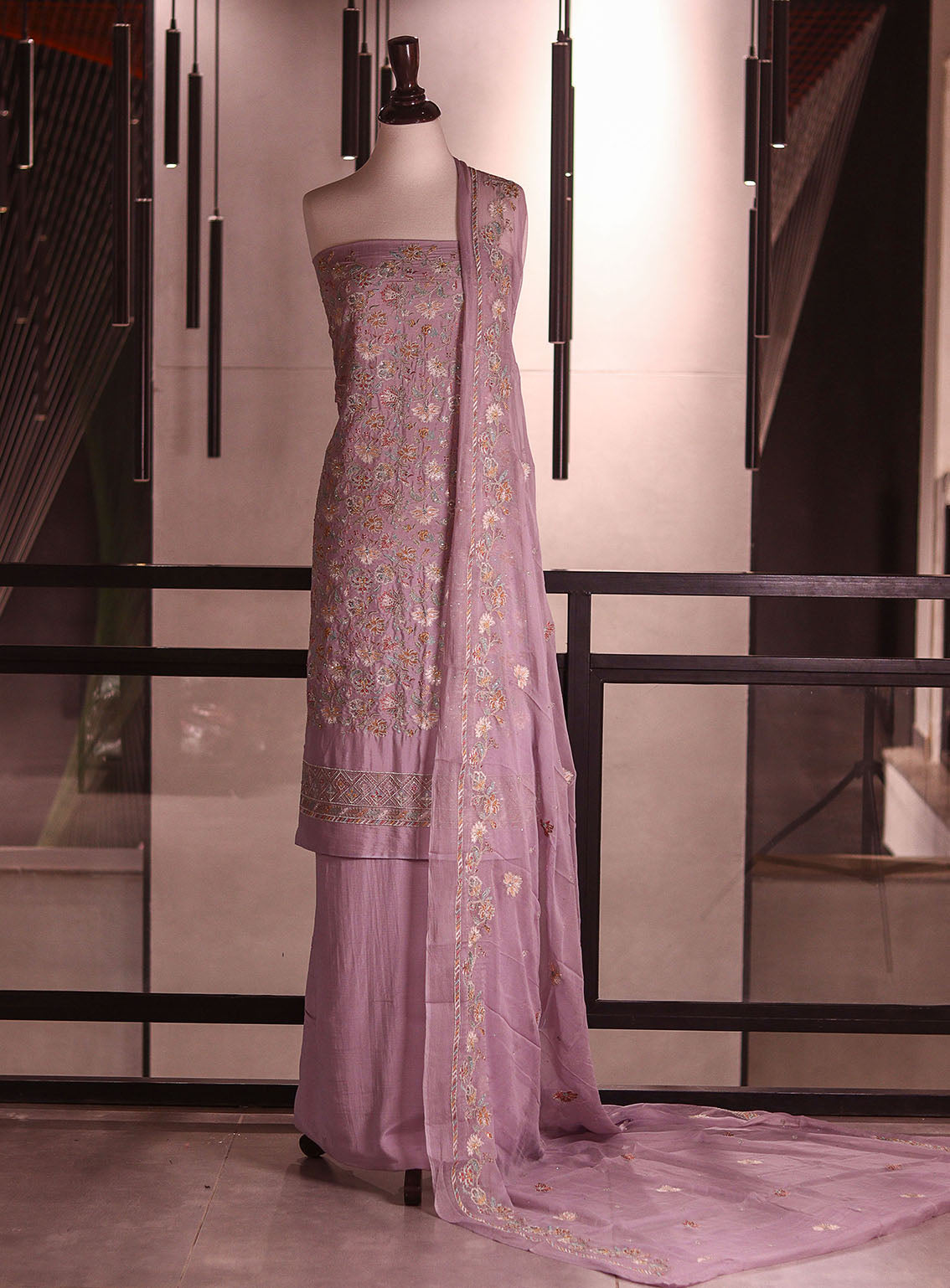 Royal Fashion Exclusive Embroidered Satin Silk Suits Unstitched 3 Piece - RF26EE ET3212 LIGHT GREY Royal Fashion Exclusive Embroidered Satin Silk Suits Unstitched 3 Piece - RF26EE ET3212 LIGHT GREY