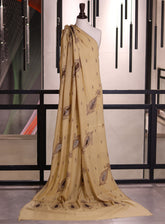 Royal Fashion Exclusive Woolen Shawls - RF24SH A6A22-B12 Fawn & Brown