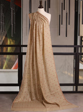 Royal Fashion Exclusive Woolen Shawls - RF24SH W622-BB01 Fawn