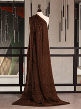 Royal Fashion Exclusive Woolen Shawls - RF24SH W622-BB02 Dark Brown