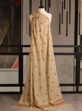 Royal Fashion Exclusive Woolen Shawls - RF24SH W623-P28 Fawn & Orange