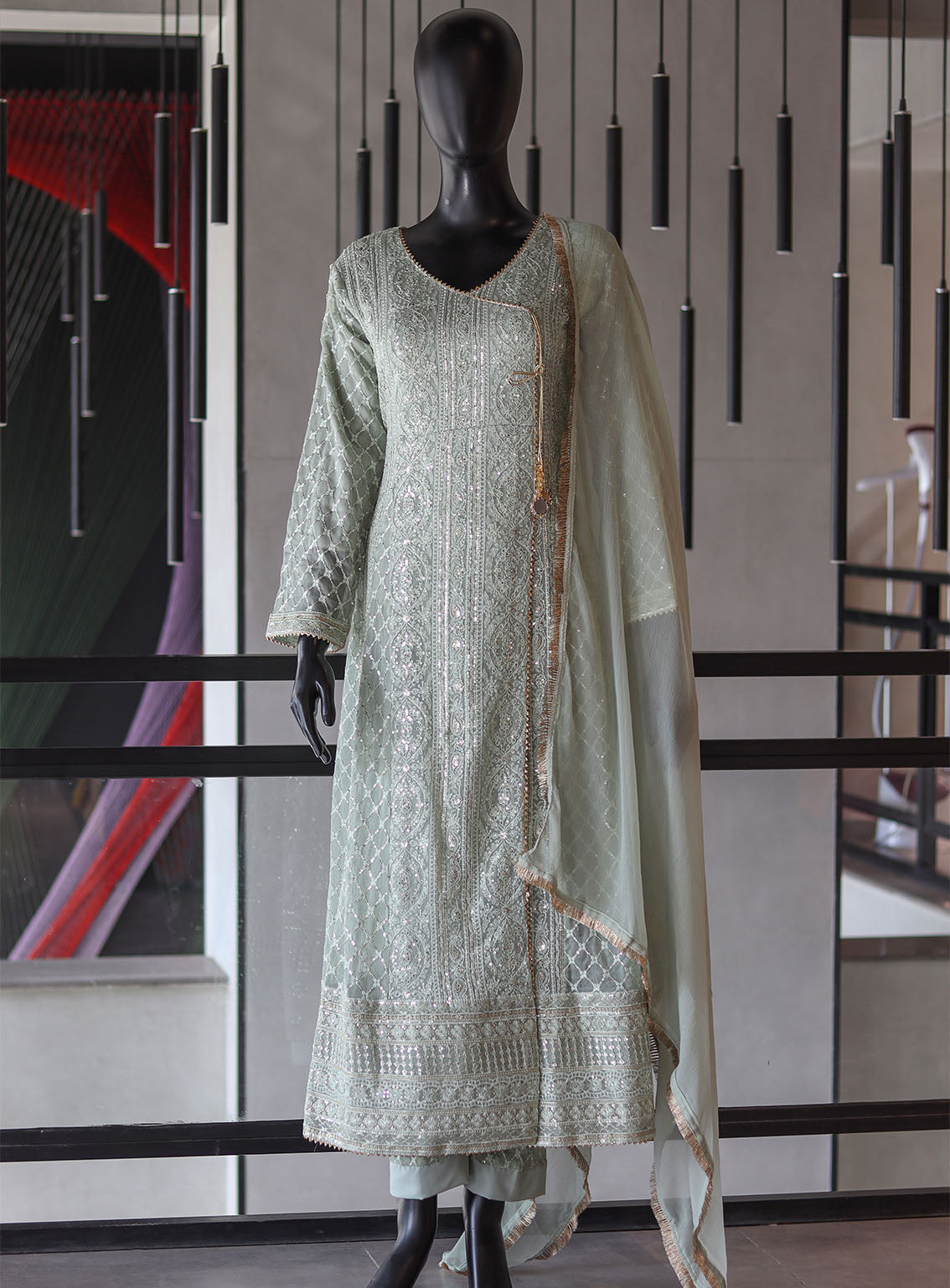 Royal Fashion Fancy Embroidered Chiffon Suits Stitched 3 Piece - RF24FEC SS26-1 Royal Fashion Fancy Embroidered Chiffon Suits Stitched 3 Piece - RF24FEC SS26-1
