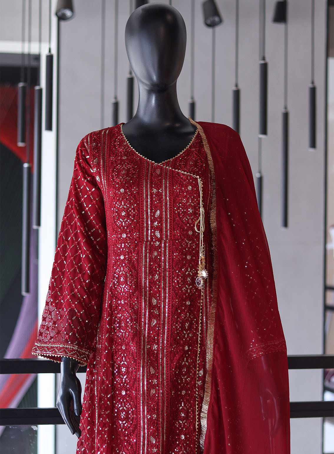 Royal Fashion Fancy Embroidered Chiffon Suits Stitched 3 Piece - RF24FEC SS26-2 Royal Fashion Fancy Embroidered Chiffon Suits Stitched 3 Piece - RF24FEC SS26-2