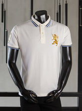 Royal Fashion Polo T-Shirt For Men - ACE24PC 05 WHITE