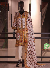 Royal Fashion Printed Lawn 3 Piece Stitched Suit RF26PP D-SNSC-275-IYMT