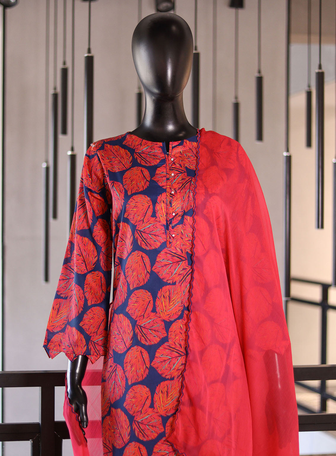 Royal Fashion Printed Lawn Suits Stitched 3 Piece - RF25PL 01 Royal Fashion Printed Lawn Suits Stitched 3 Piece - RF25PL 01