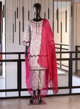 Royal Fashion Printed Lawn Suits Stitched 3 Piece - RF25PL 08