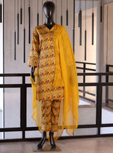 Royal Fashion Printed Lawn Suits Stitched 3 Piece - RF25PL 09