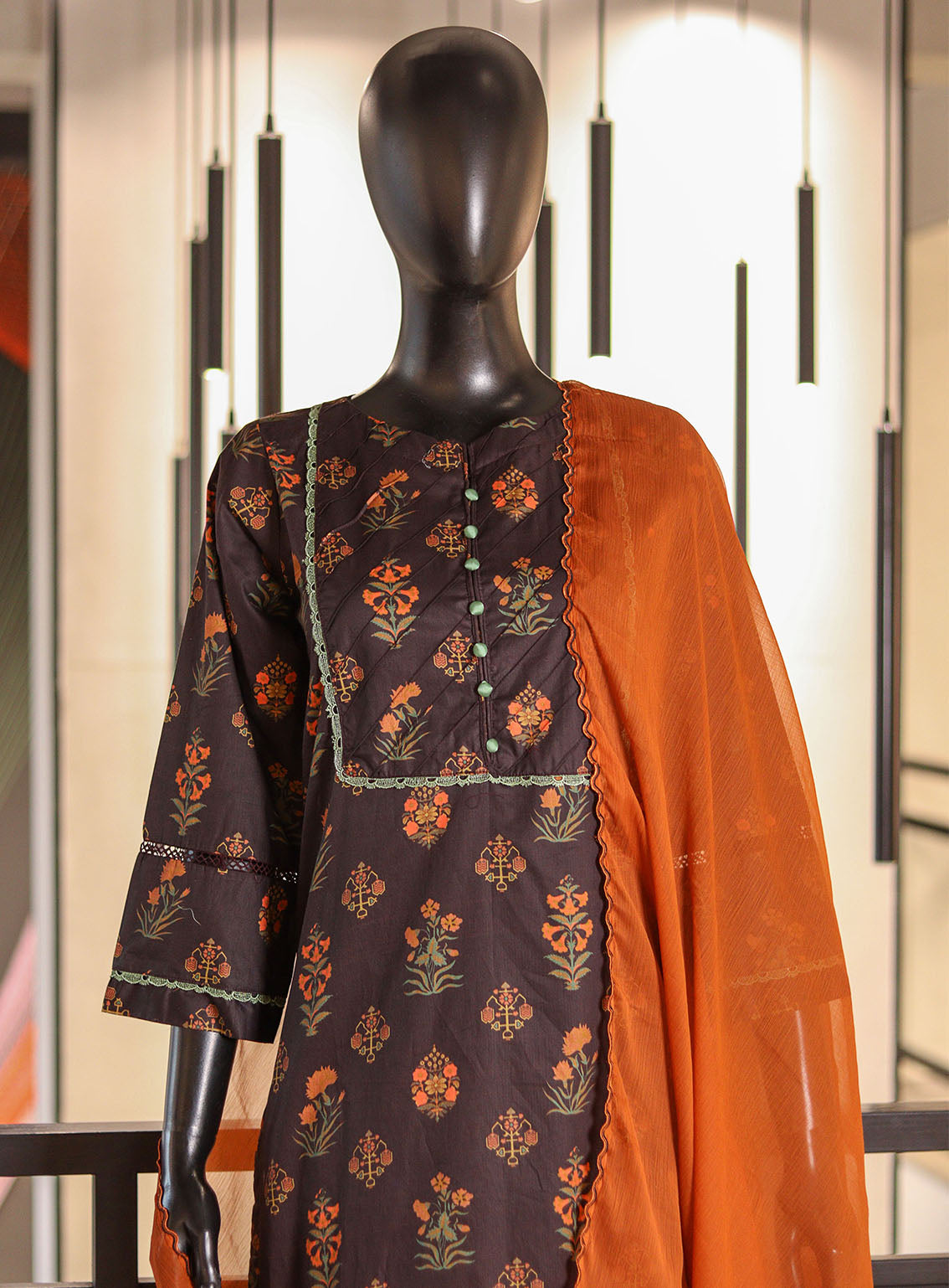 Royal Fashion Printed Lawn Suits Stitched 3 Piece - RF25PL 10 Royal Fashion Printed Lawn Suits Stitched 3 Piece - RF25PL 10