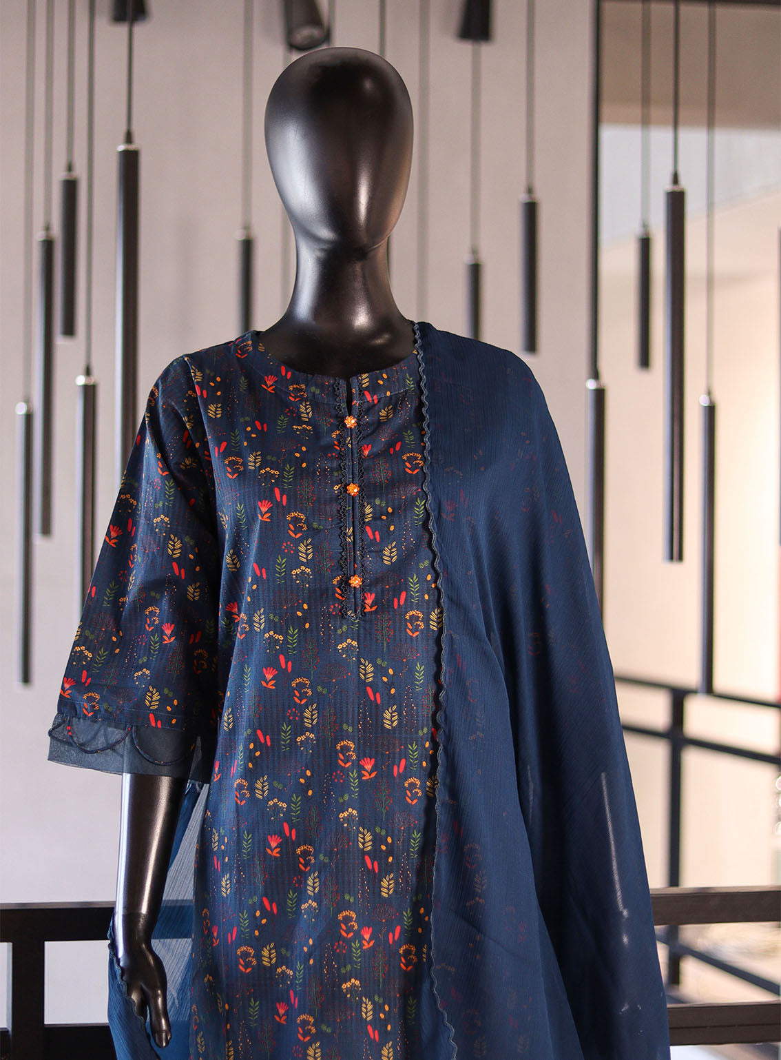 Royal Fashion Printed Lawn Suits Stitched 3 Piece - RF25PL 12 Royal Fashion Printed Lawn Suits Stitched 3 Piece - RF25PL 12