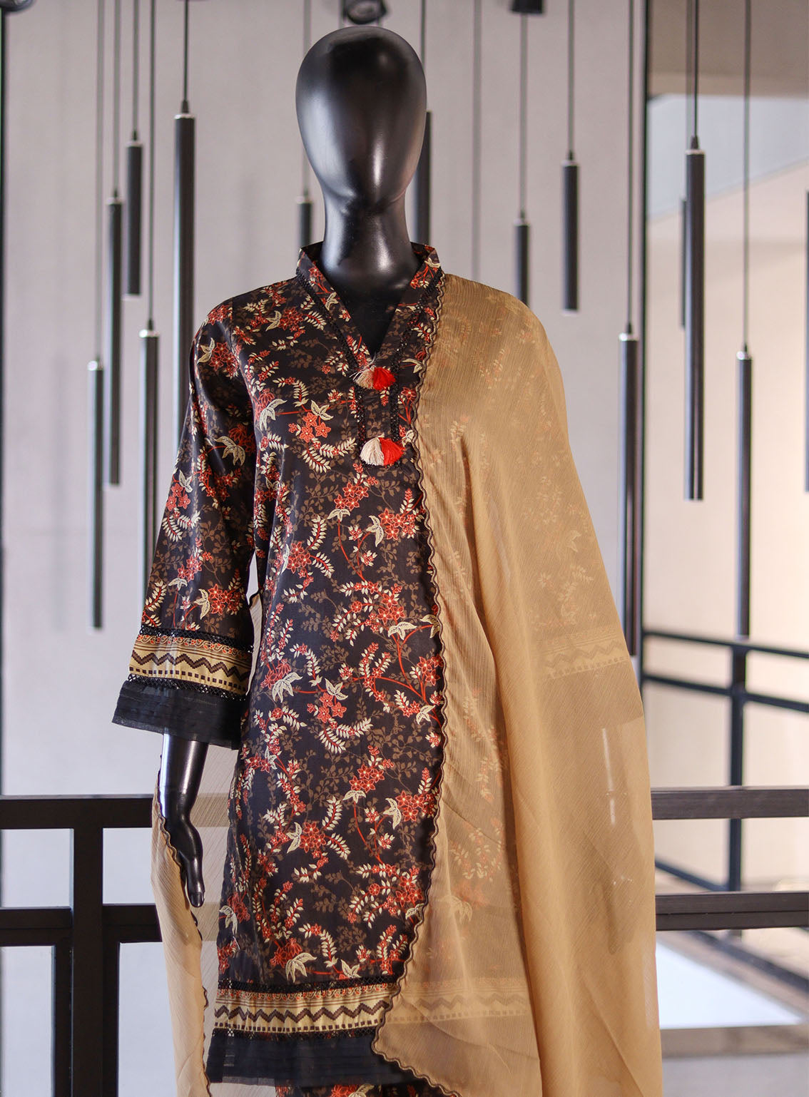 Royal Fashion Printed Lawn Suits Stitched 3 Piece - RF25PL 13 Royal Fashion Printed Lawn Suits Stitched 3 Piece - RF25PL 13