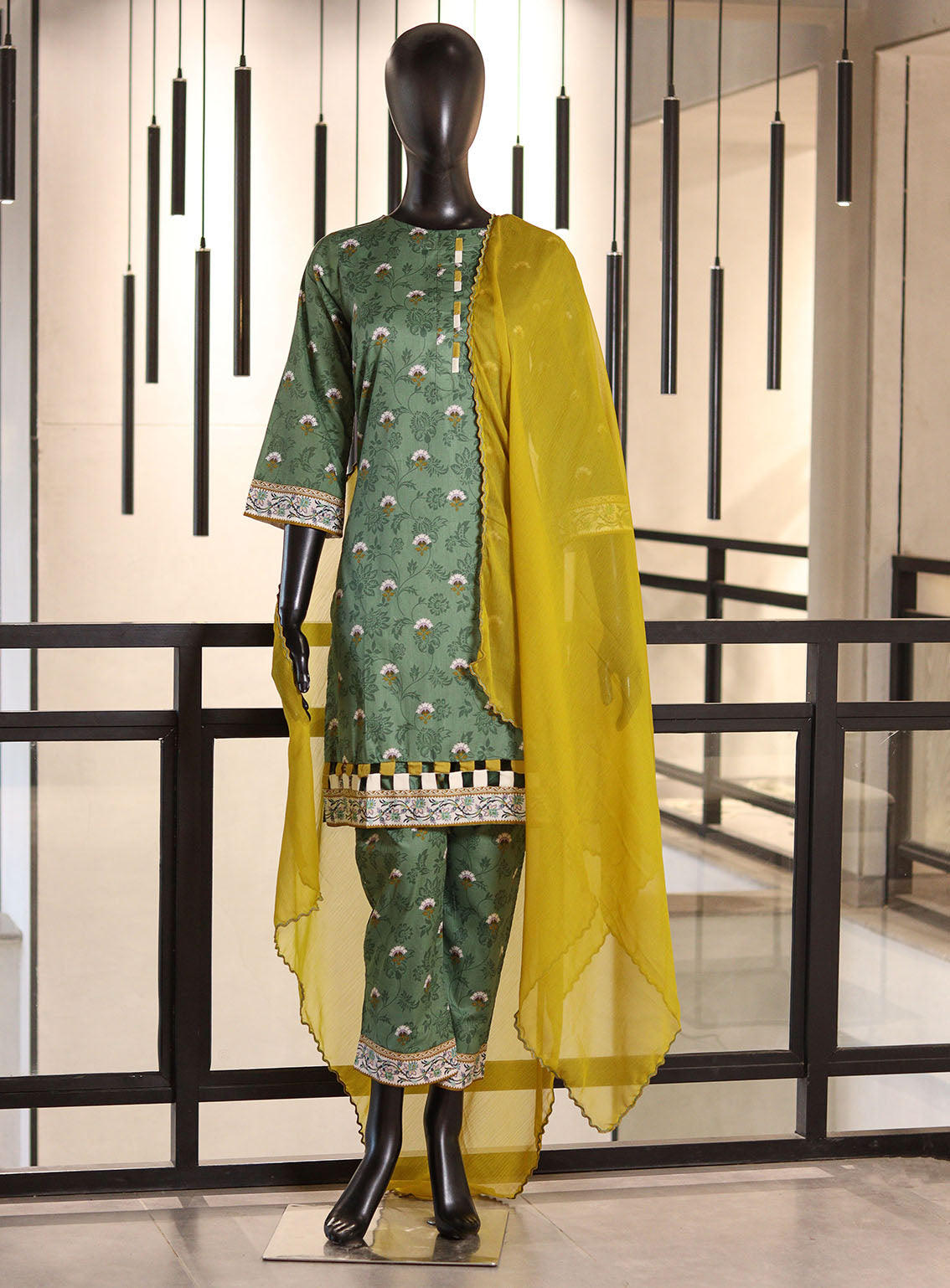 Royal Fashion Printed Lawn Suits Stitched 3 Piece - RF25PL 15 Royal Fashion Printed Lawn Suits Stitched 3 Piece - RF25PL 15