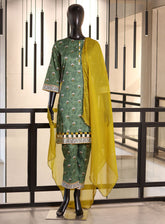 Royal Fashion Printed Lawn Suits Stitched 3 Piece - RF25PL 15