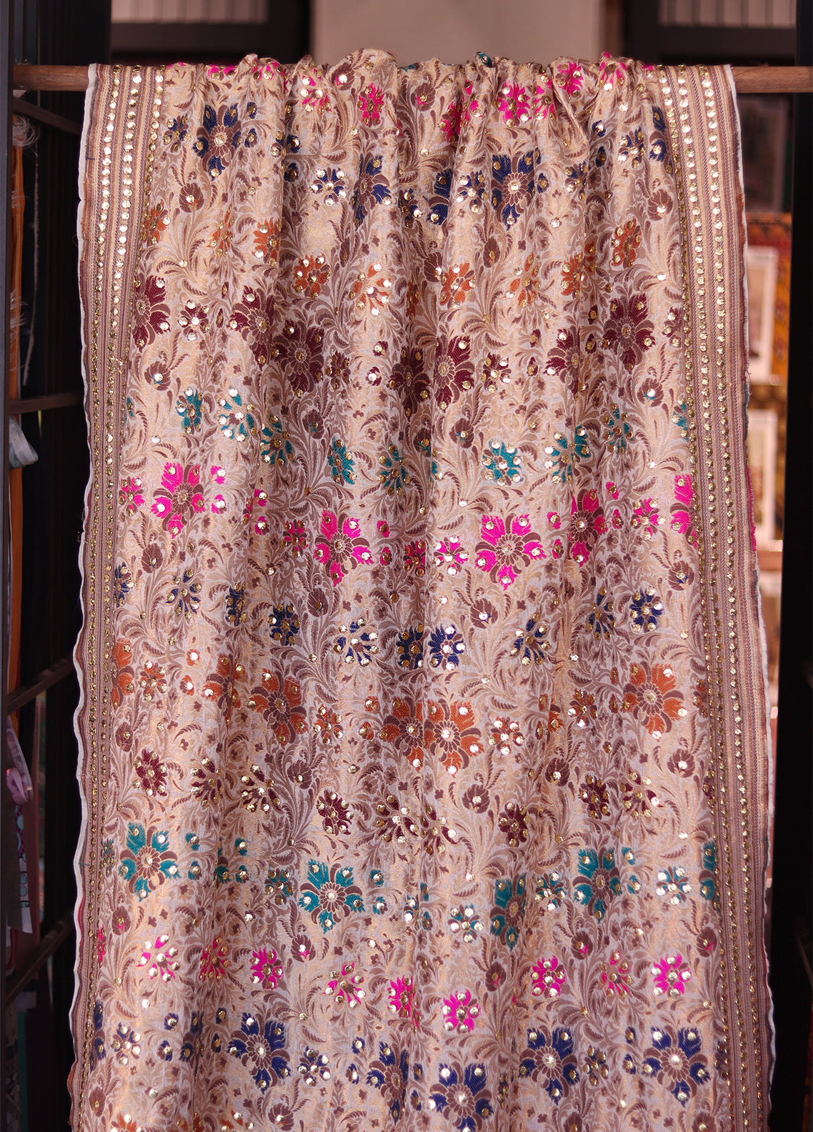 Royal Fashion Bridal Hand Work Banarsi Dupatta - RF24BD 09 Royal Fashion Bridal Hand Work Banarsi Dupatta - RF24BD 09