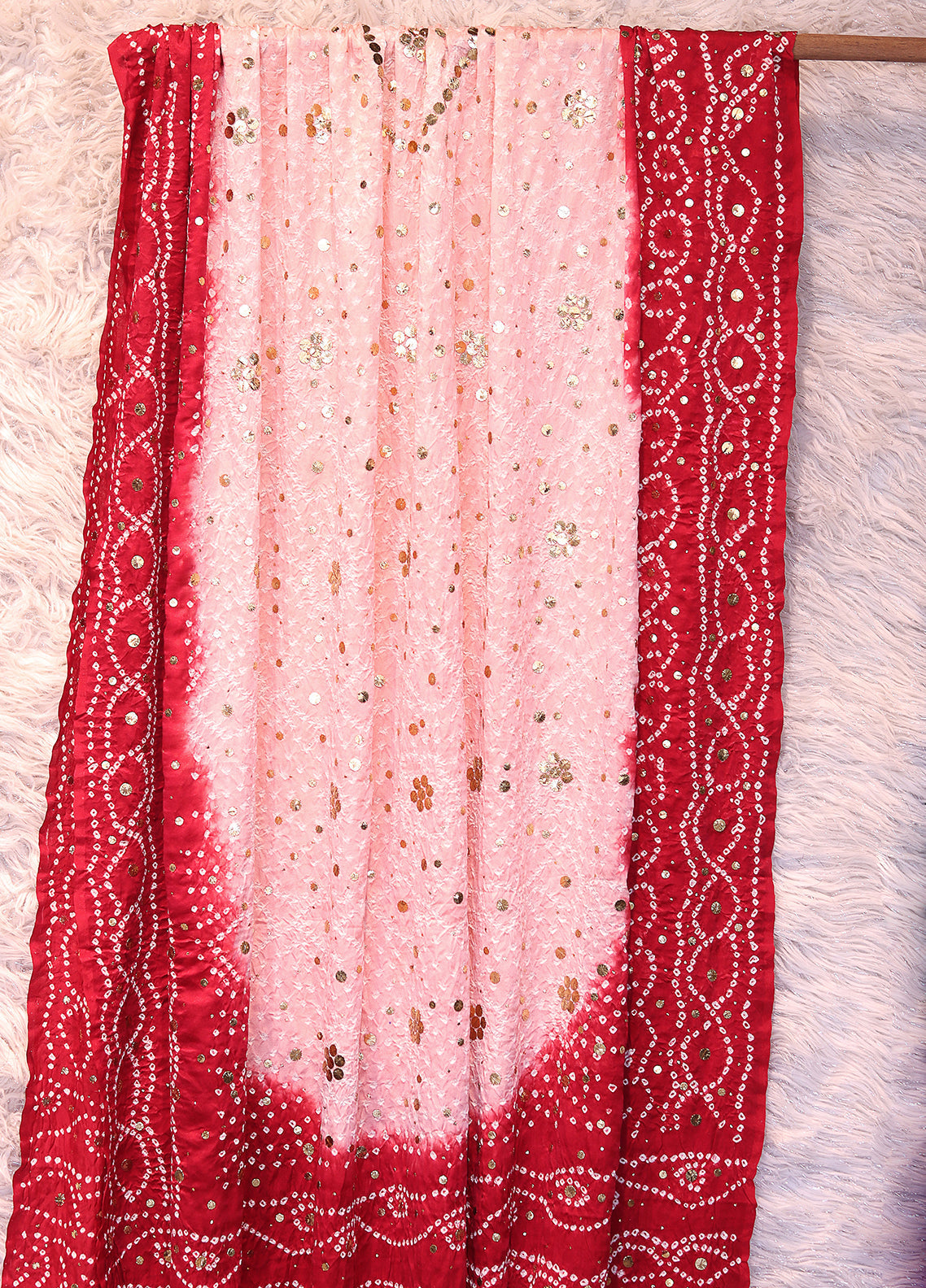 Royal Fashion Bridal Hand Work Charmeuse Dupatta - RF24BD 01 Royal Fashion Bridal Hand Work Charmeuse Dupatta - RF24BD 01