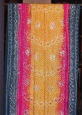 Royal Fashion Bridal Hand Work Charmeuse Dupatta - RF24BD 02