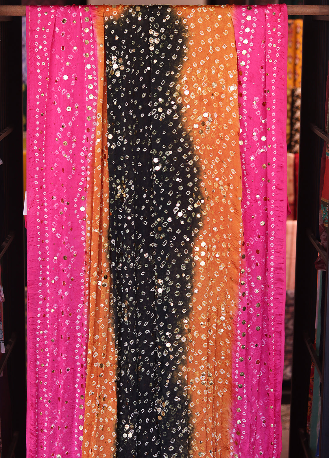 Royal Fashion Bridal Hand Work Charmeuse Dupatta - RF24BD 03 Royal Fashion Bridal Hand Work Charmeuse Dupatta - RF24BD 03