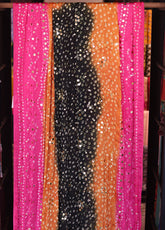 Royal Fashion Bridal Hand Work Charmeuse Dupatta - RF24BD 03