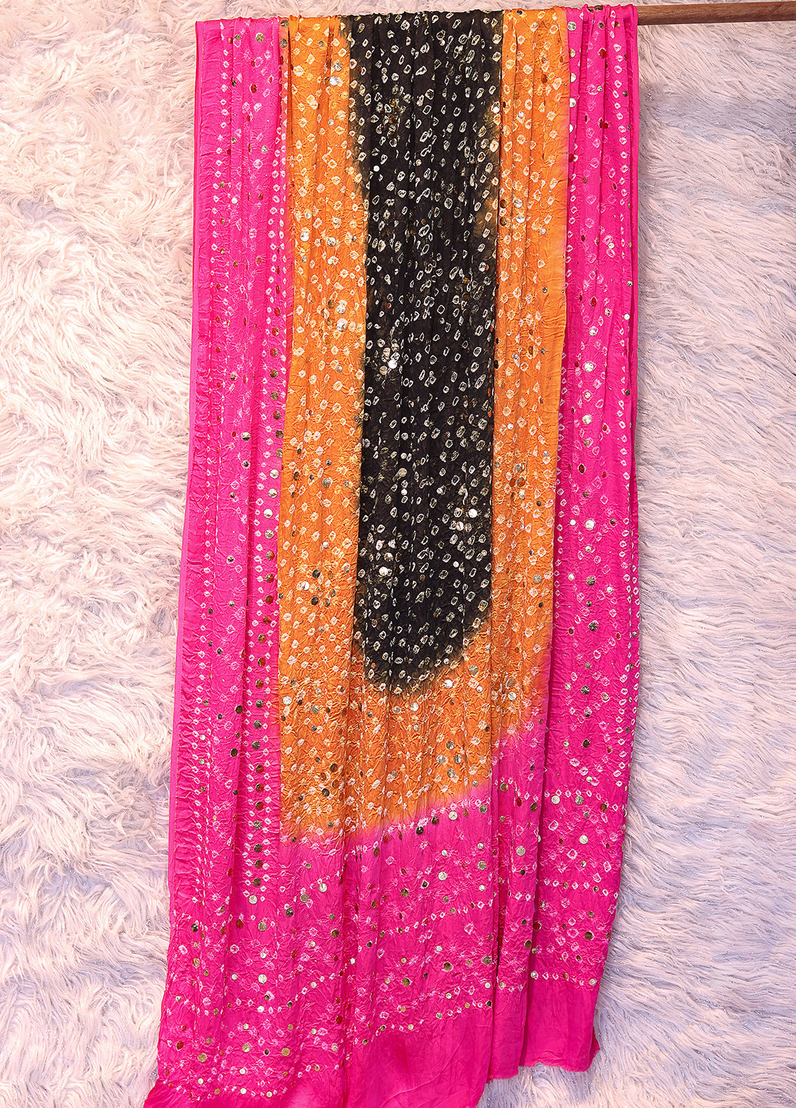 Royal Fashion Bridal Hand Work Charmeuse Dupatta - RF24BD 03 Royal Fashion Bridal Hand Work Charmeuse Dupatta - RF24BD 03