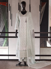 Royal Fashion Embroidered Chiffon 3 Piece Stitched Suit RF26EP D-SG14 LFR