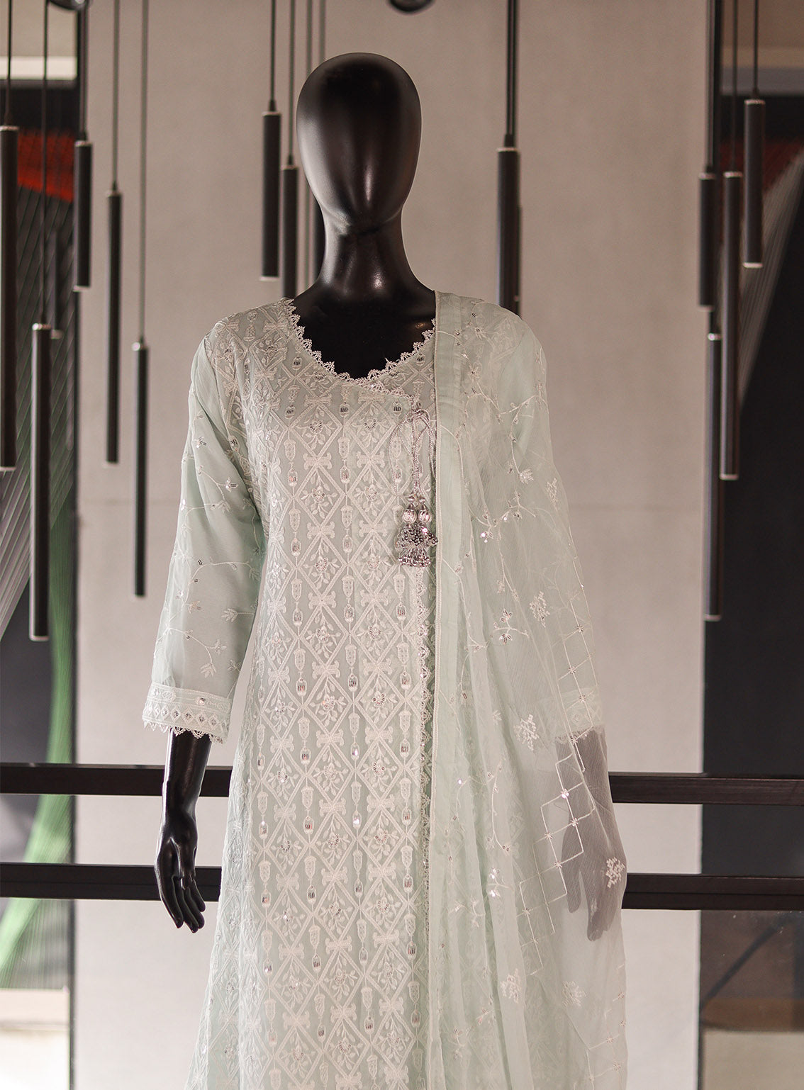 Royal Fashion Embroidered Chiffon 3 Piece Stitched Suit RF26EP D-SG14 LFR Royal Fashion Embroidered Chiffon 3 Piece Stitched Suit RF26EP D-SG14 LFR