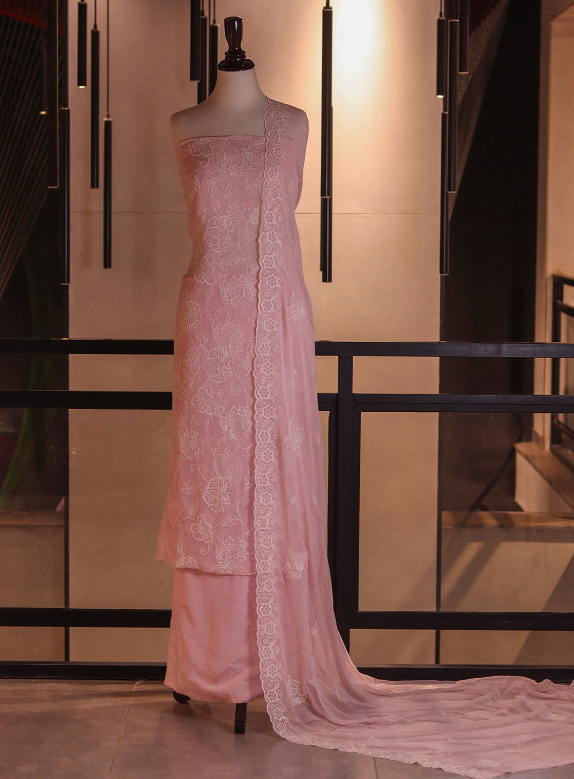 Royal Fashion Embroidered Chiffon 3 Piece Unstitched Suit RF26EU D-ET3741 Pink Royal Fashion Embroidered Chiffon 3 Piece Unstitched Suit RF26EU D-ET3741 Pink
