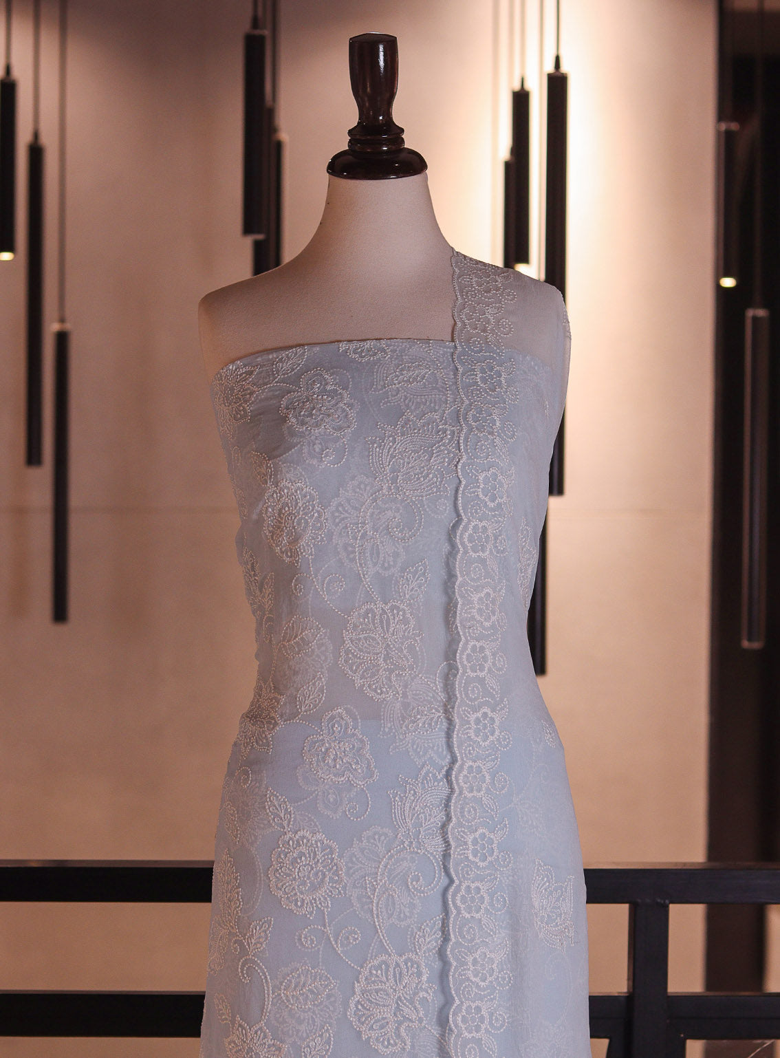 Royal Fashion Embroidered Chiffon 3 Piece Unstitched Suit RF26EU D-ET3741 Sky Blue Royal Fashion Embroidered Chiffon 3 Piece Unstitched Suit RF26EU D-ET3741 Sky Blue