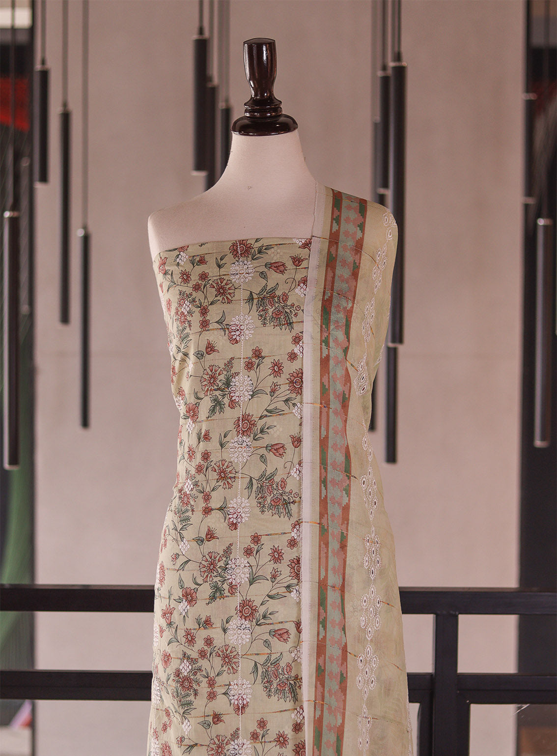 Royal Fashion Embroidered Chikankari Lawn 3 Piece Unstitched Suit RF26EU D-02 Pista Royal Fashion Embroidered Chikankari Lawn 3 Piece Unstitched Suit RF26EU D-02 Pista