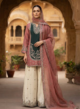 Royal Fashion Embroidered Lawn 3 Piece Stitched Suit RF26EP D-SB-01-BGN