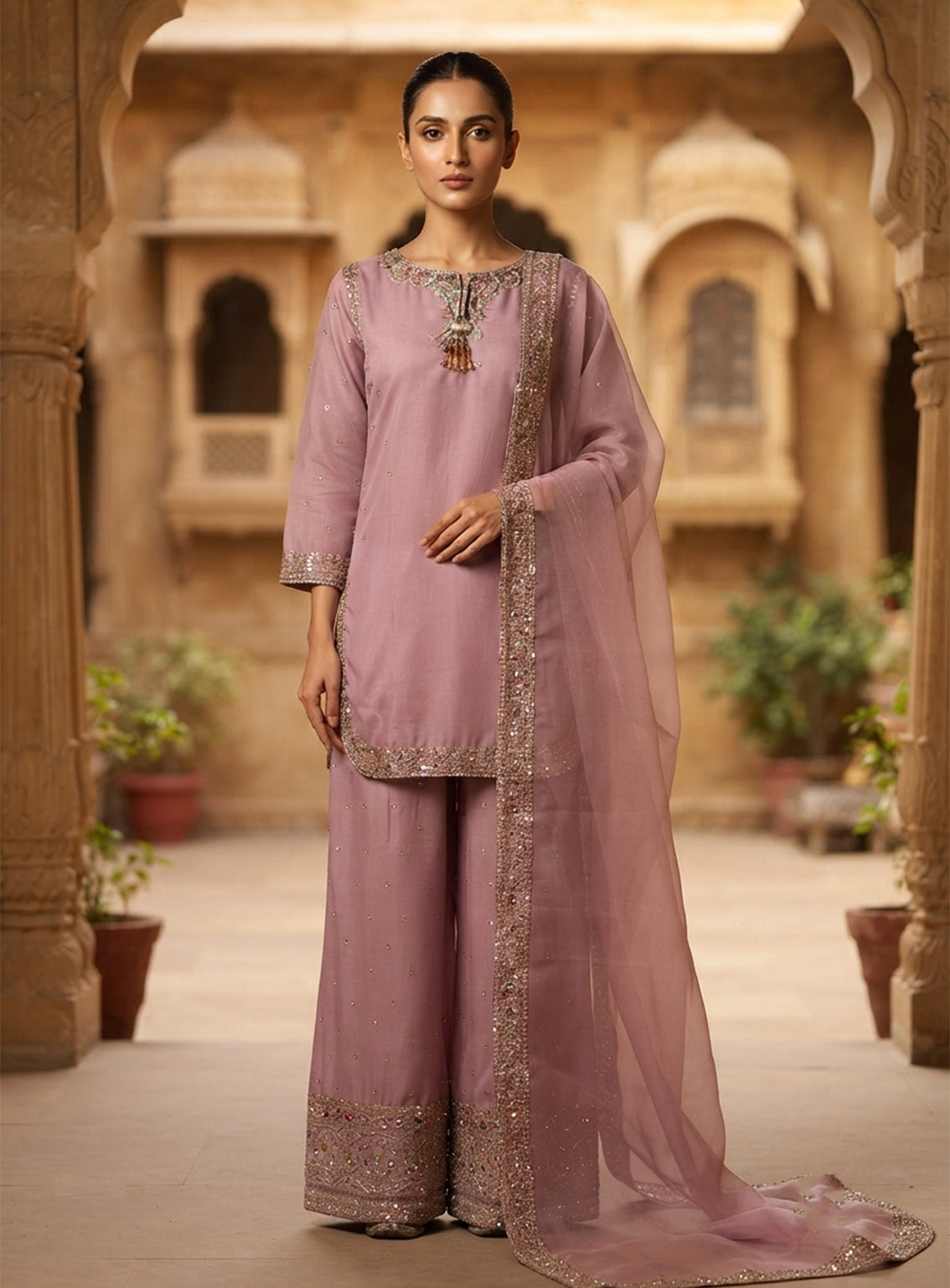 Royal Fashion Embroidered Lawn 3 Piece Stitched Suit RF26EP D-SB-02-LC Royal Fashion Embroidered Lawn 3 Piece Stitched Suit RF26EP D-SB-02-LC