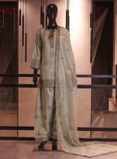 Royal Fashion Embroidered Lawn 3 Piece Stitched Suit RF26EP D-SB-08-LTGN