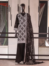 Royal Fashion Embroidered Lawn 3 Piece Stitched Suit RF26EP D-SNSC-412-BKWH
