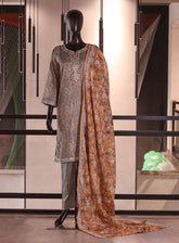 Royal Fashion Embroidered Lawn 3 Piece Stitched Suit RF26EP D-SNSC-BS-5MM-GYMT