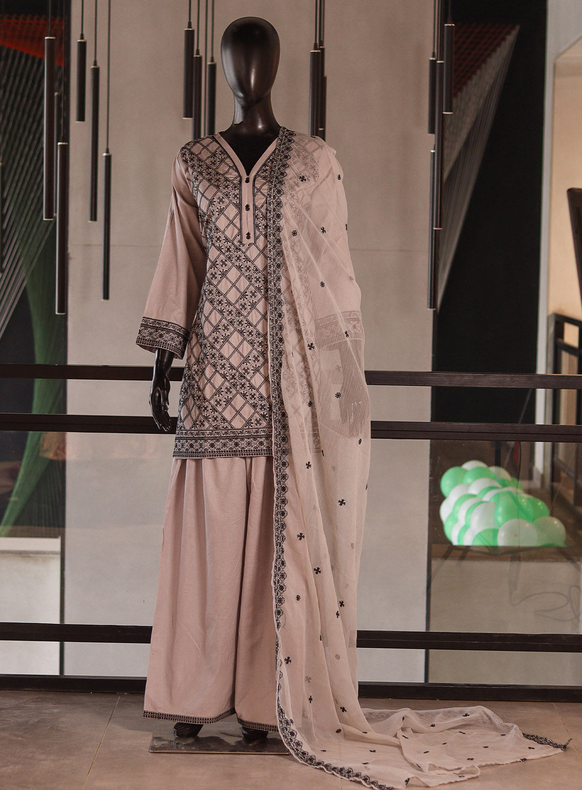 Royal Fashion Embroidered Lawn 3 Piece Stitched Suit RF26EP D-SNSC-Farshi 1-GYBK Royal Fashion Embroidered Lawn 3 Piece Stitched Suit RF26EP D-SNSC-Farshi 1-GYBK